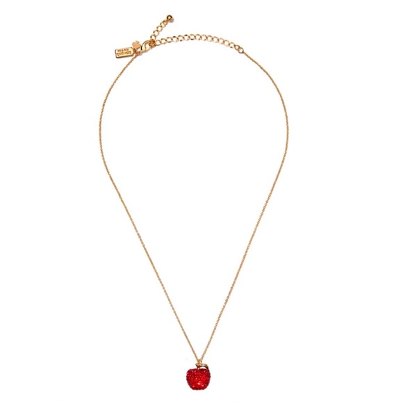 KATE SPADE • Dashing Beauty Apple Necklace - Picture 3 of 5